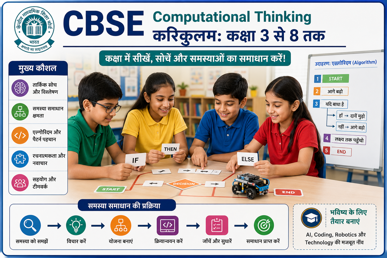CBSE Computational Thinking curriculum classroom activity