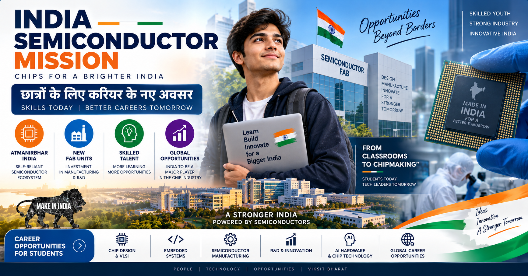 India semiconductor mission students career opportunities